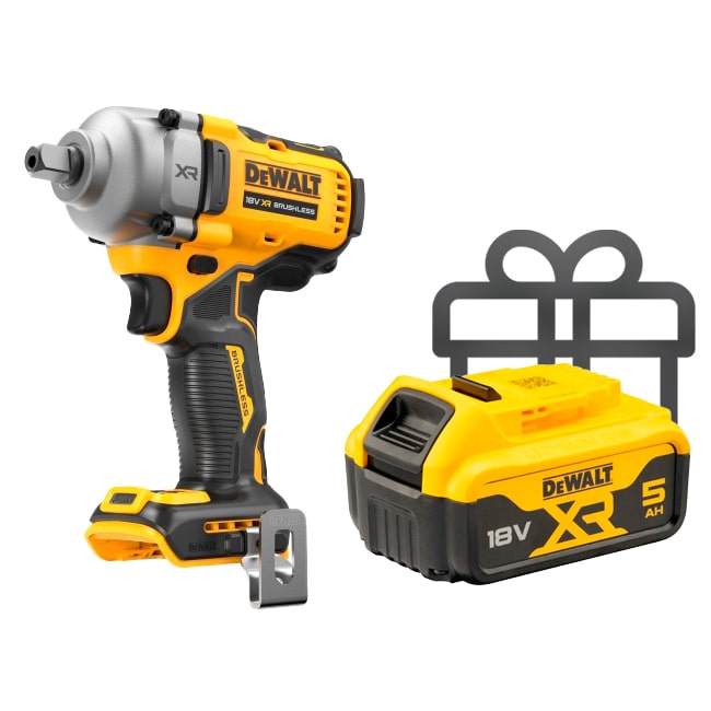 Акционный набор DEWALT. Аккумуляторный гайковерт DCF892N