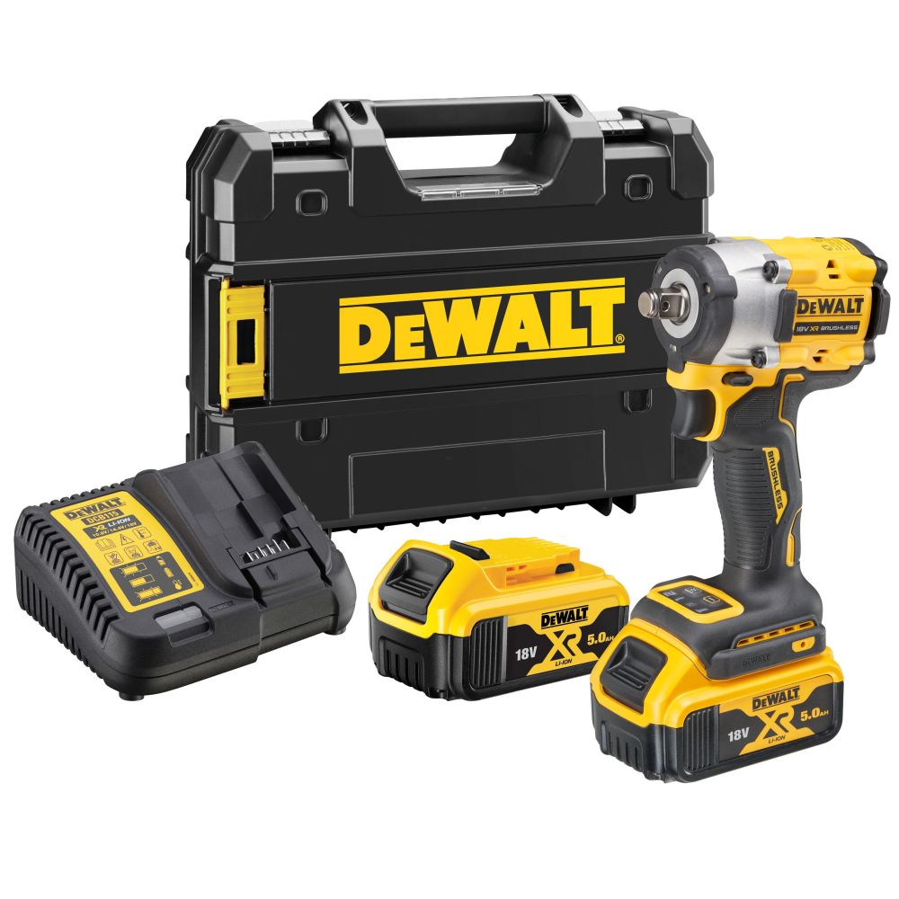 Аккумуляторный гайковерт DEWALT DCF921P2T