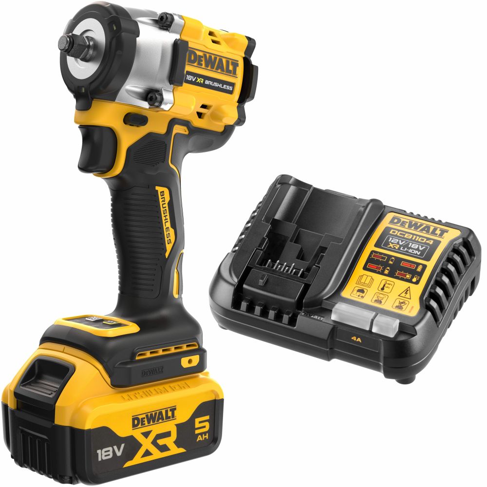 Аккумуляторный гайковерт DEWALT DCF923P1