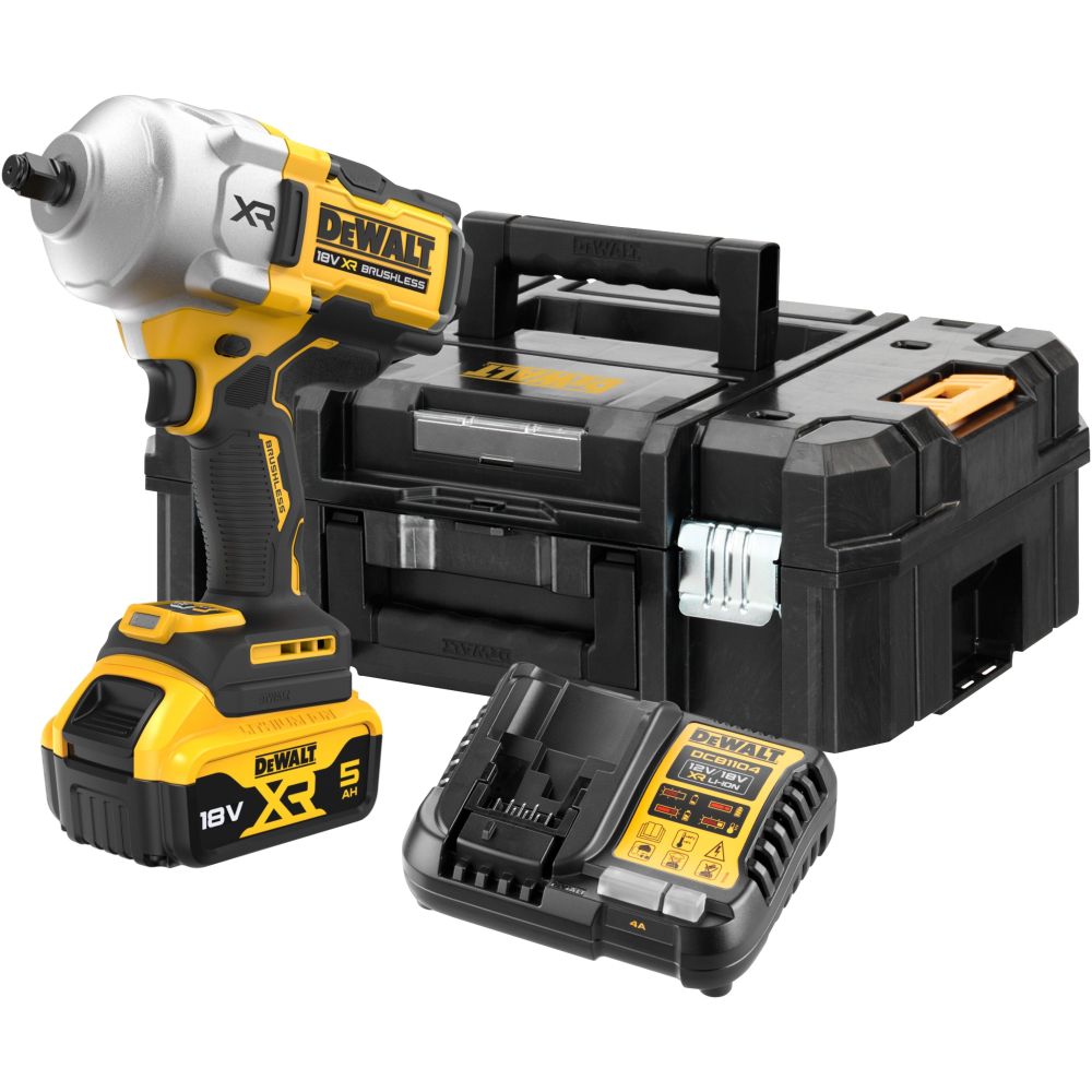 Аккумуляторный гайковерт DEWALT DCF961P1T
