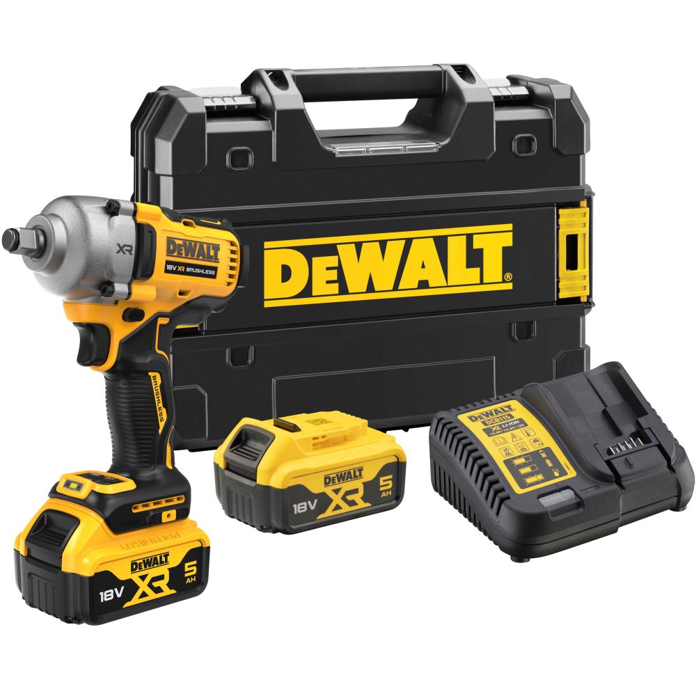 Аккумуляторный гайковерт DEWALT DCF891P2T
