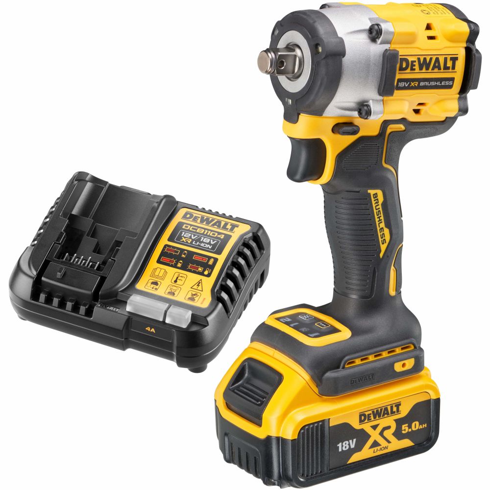 Аккумуляторный гайковерт DEWALT DCF921P1