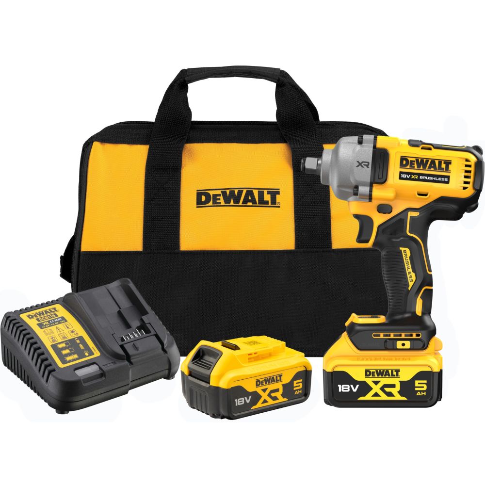 Аккумуляторный гайковерт DEWALT DCF891P2