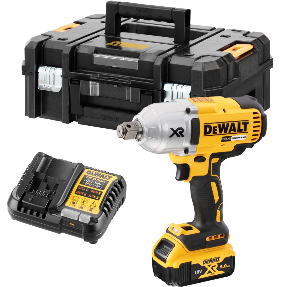Аккумуляторный гайковерт DEWALT DCF897P1T