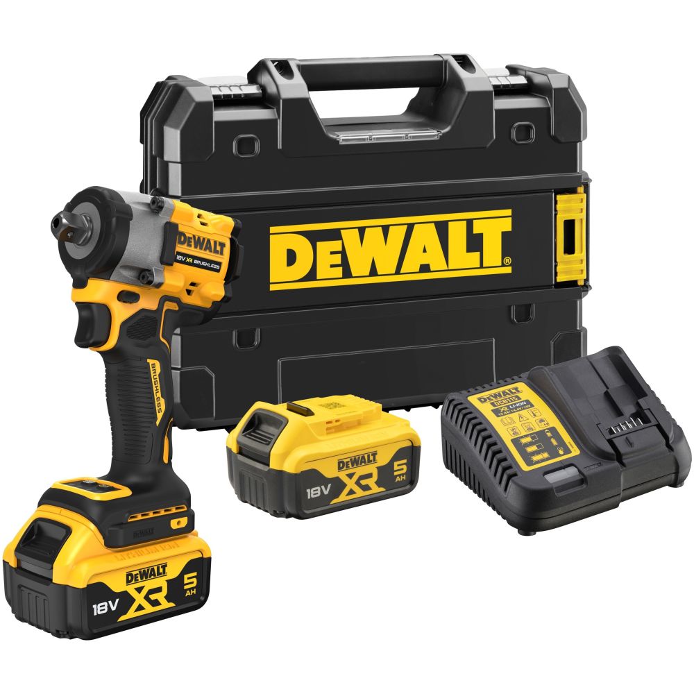 Аккумуляторный гайковерт DEWALT DCF922P2T